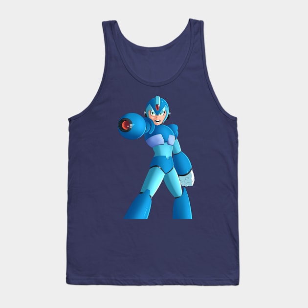 Megaman X Tank Top by SenpaiLove